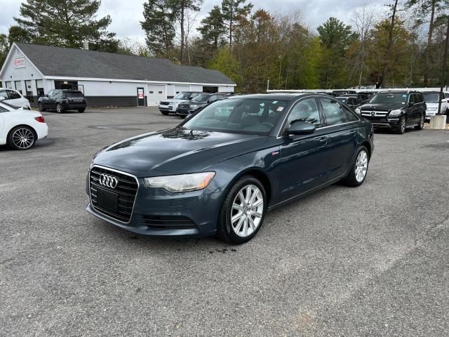 WAUGGAFC1DN062661 - 2013 AUDI A6 PREMIUM PLUS GRAY photo 1