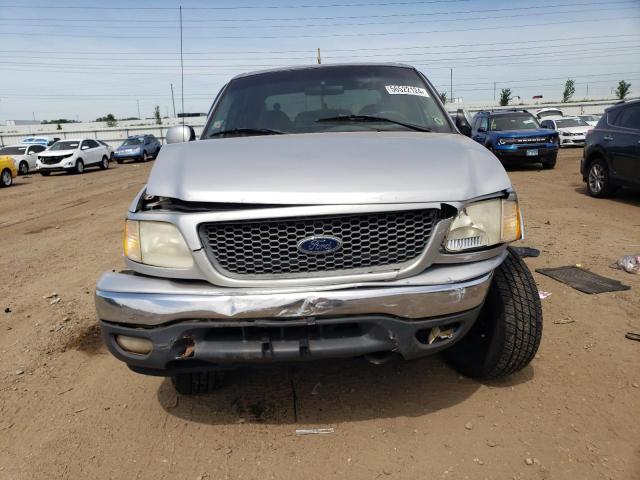 1FTRW08L41KE61714 - 2001 FORD F150 SUPERCREW SILVER photo 5