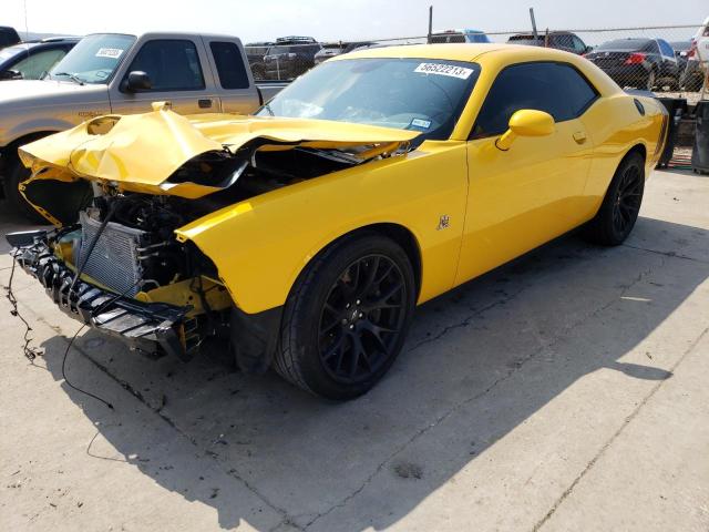 2C3CDZFJ9HH664170 - 2017 DODGE CHALLENGER R/T 392 YELLOW photo 1