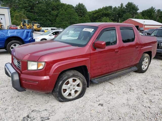 2HJYK16536H517721 - 2006 HONDA RIDGELINE RTL MAROON photo 1