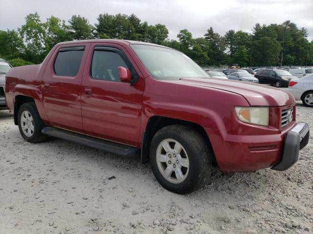 2HJYK16536H517721 - 2006 HONDA RIDGELINE RTL MAROON photo 4