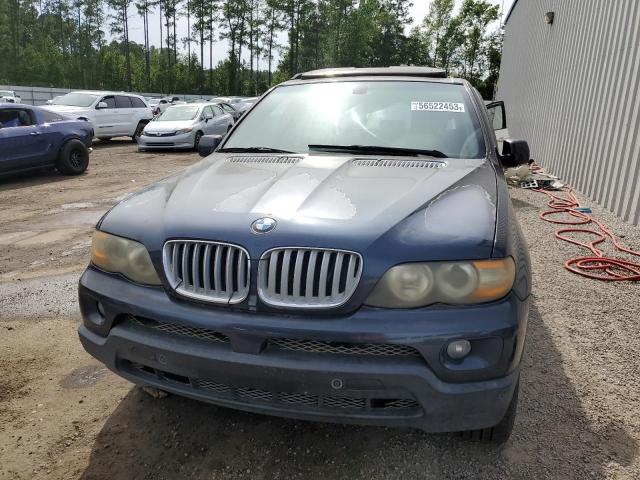 5UXFB53534LV09625 - 2004 BMW X5 4.4I BLUE photo 11