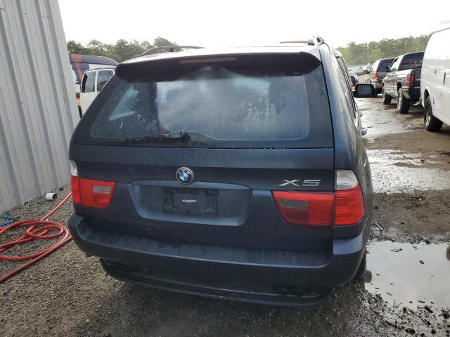 5UXFB53534LV09625 - 2004 BMW X5 4.4I BLUE photo 6