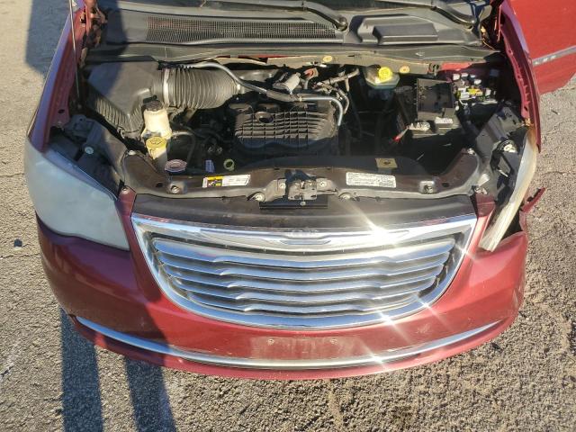 2C4RC1BG6DR689147 - 2013 CHRYSLER TOWN & COU TOURING RED photo 12