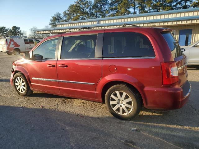 2C4RC1BG6DR689147 - 2013 CHRYSLER TOWN & COU TOURING RED photo 2