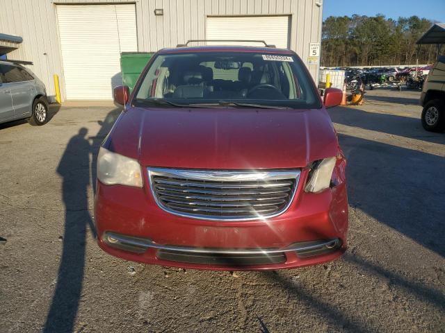 2C4RC1BG6DR689147 - 2013 CHRYSLER TOWN & COU TOURING RED photo 5