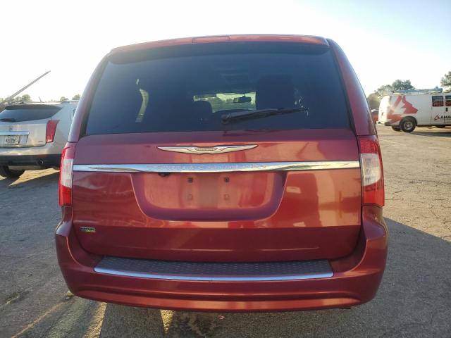 2C4RC1BG6DR689147 - 2013 CHRYSLER TOWN & COU TOURING RED photo 6