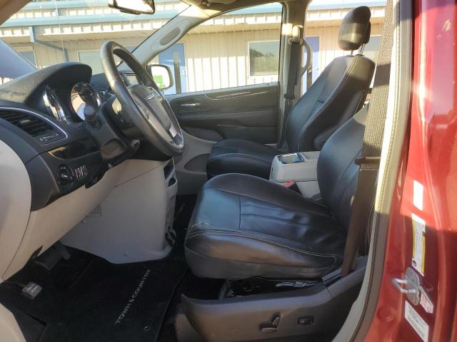 2C4RC1BG6DR689147 - 2013 CHRYSLER TOWN & COU TOURING RED photo 7