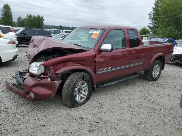 5TBBT44166S483048 - 2006 TOYOTA TUNDRA ACCESS CAB SR5 MAROON photo 1