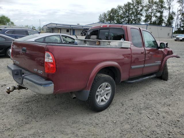 5TBBT44166S483048 - 2006 TOYOTA TUNDRA ACCESS CAB SR5 MAROON photo 3