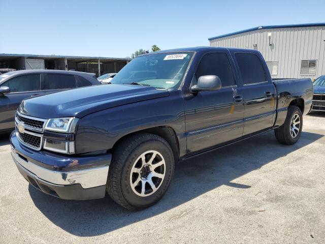 2GCEC13T361211537 - 2006 CHEVROLET SILVERADO C1500 BLUE photo 1