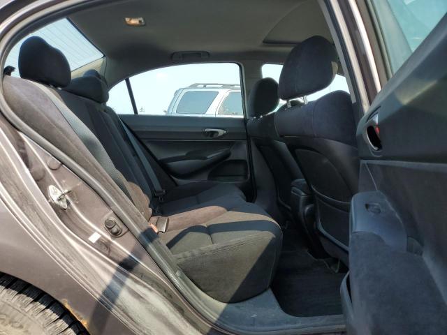 2HGFA1E61BH010482 - 2011 HONDA CIVIC LX-S Gris photo 10