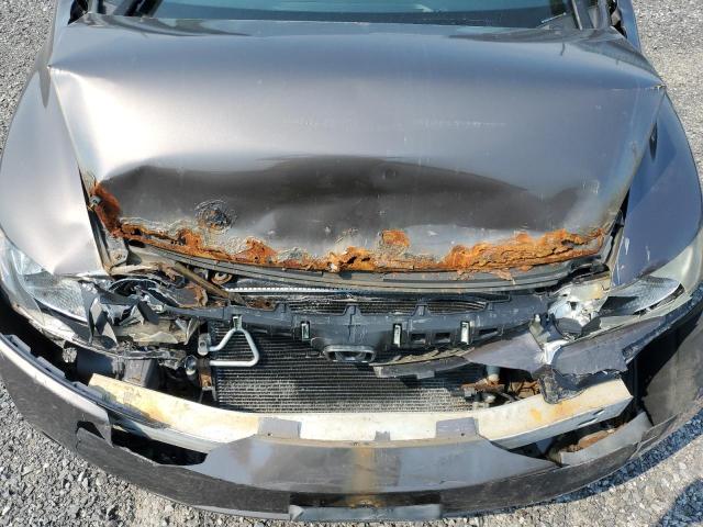 2HGFA1E61BH010482 - 2011 HONDA CIVIC LX-S Gris photo 11