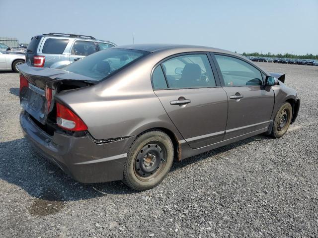 2HGFA1E61BH010482 - 2011 HONDA CIVIC LX-S Gris photo 3