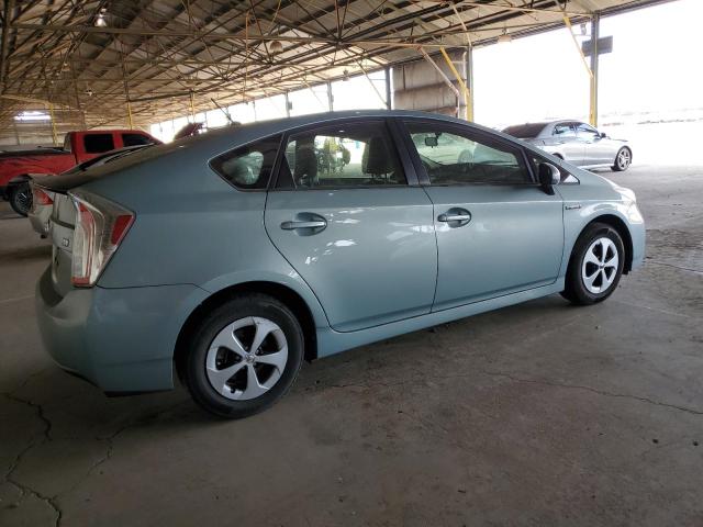 JTDKN3DU3D5609861 - 2013 TOYOTA PRIUS GREEN photo 3