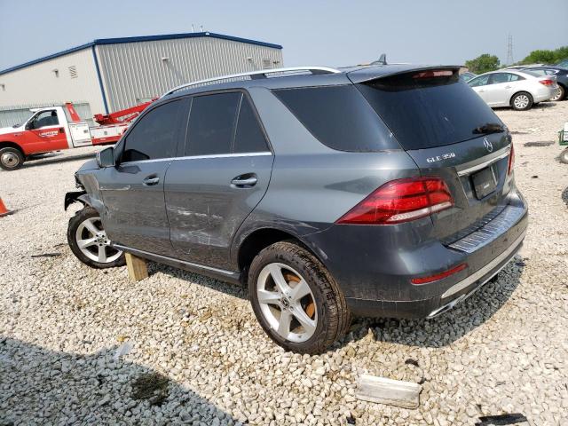 4JGDA5HB5JB100159 - 2018 MERCEDES-BENZ GLE 350 4MATIC GRAY photo 2