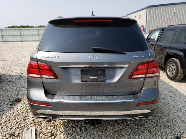 4JGDA5HB5JB100159 - 2018 MERCEDES-BENZ GLE 350 4MATIC GRAY photo 6