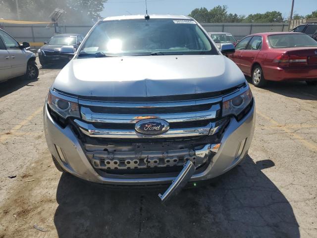 2FMDK3KC8EBA30501 - 2014 FORD EDGE LIMITED SILVER photo 5