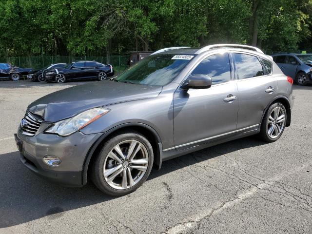 JN1AJ0HR3CM451475 - 2012 INFINITI EX35 BASE Մոխրագույն լուսանկար 1