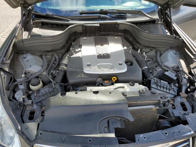 JN1AJ0HR3CM451475 - 2012 INFINITI EX35 BASE Մոխրագույն լուսանկար 12