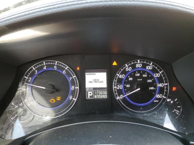 JN1AJ0HR3CM451475 - 2012 INFINITI EX35 BASE Մոխրագույն լուսանկար 9