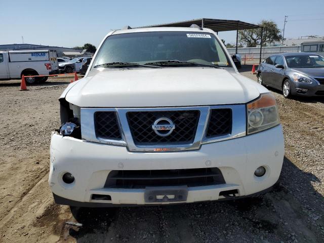 5N1AA08D78N627264 - 2008 NISSAN ARMADA SE WHITE photo 5