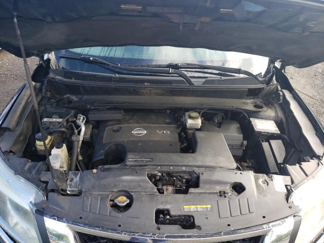 5N1AR2MM4DC685929 - 2013 NISSAN PATHFINDER S BLACK photo 12