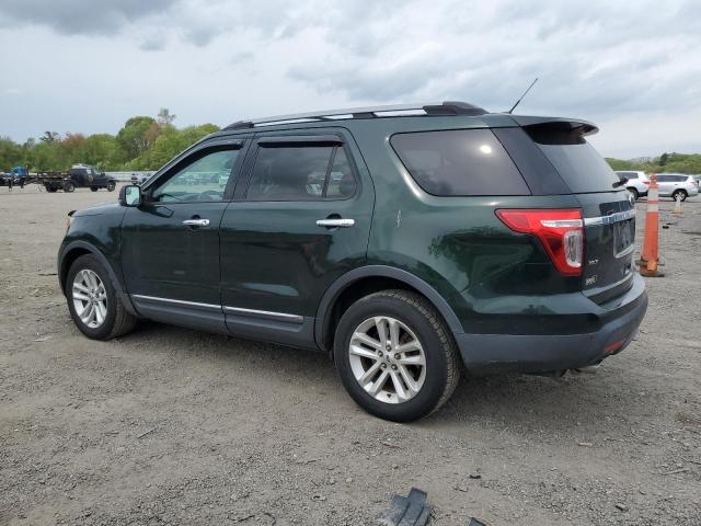 1FM5K8D87DGB10924 - 2013 FORD EXPLORER XLT მწვანე ფოტო 2