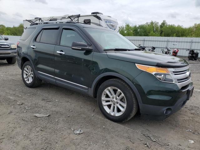 1FM5K8D87DGB10924 - 2013 FORD EXPLORER XLT მწვანე ფოტო 4