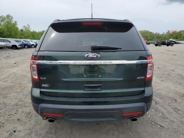 1FM5K8D87DGB10924 - 2013 FORD EXPLORER XLT მწვანე ფოტო 6