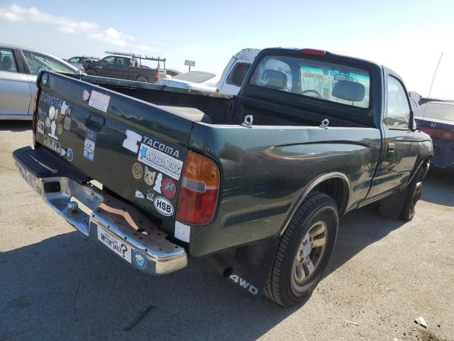 4TAPM62N1YZ588427 - 2000 TOYOTA TACOMA GREEN photo 3