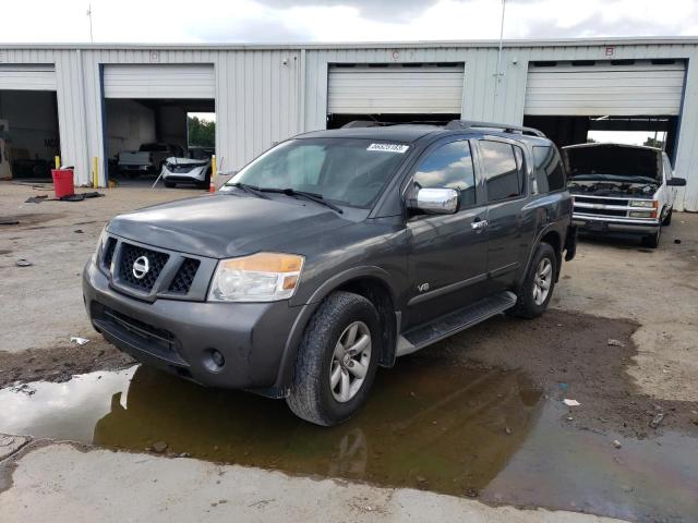 5N1BA08D58N626733 - 2008 NISSAN ARMADA SE CHARCOAL photo 1