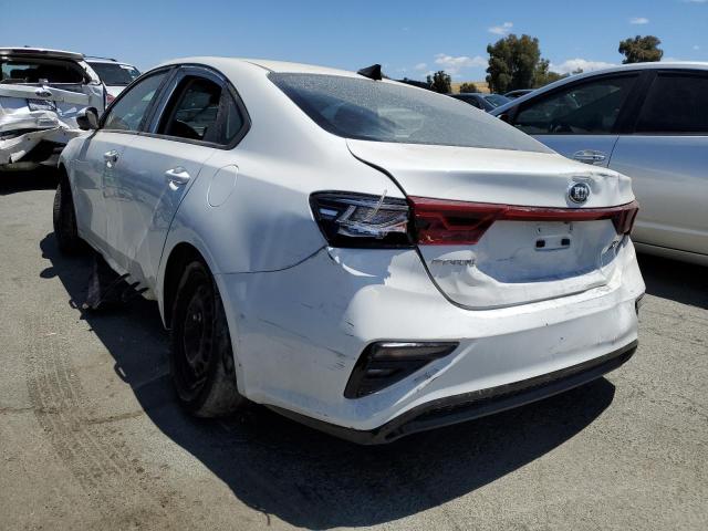 3KPF34AD1KE087038 - 2019 KIA FORTE GT LINE WHITE photo 2