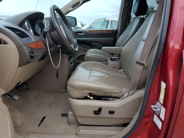 2C4RC1BG5ER433826 - 2014 CHRYSLER TOWN & COU TOURING 红色 照片 7