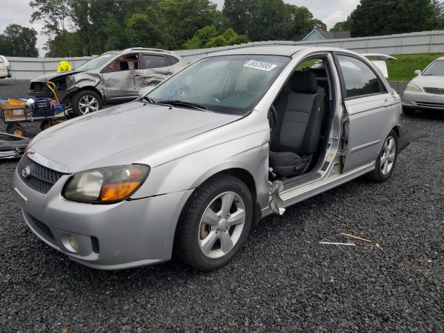 KNAFE121285019104 - 2008 KIA SPECTRA EX SILVER photo 1