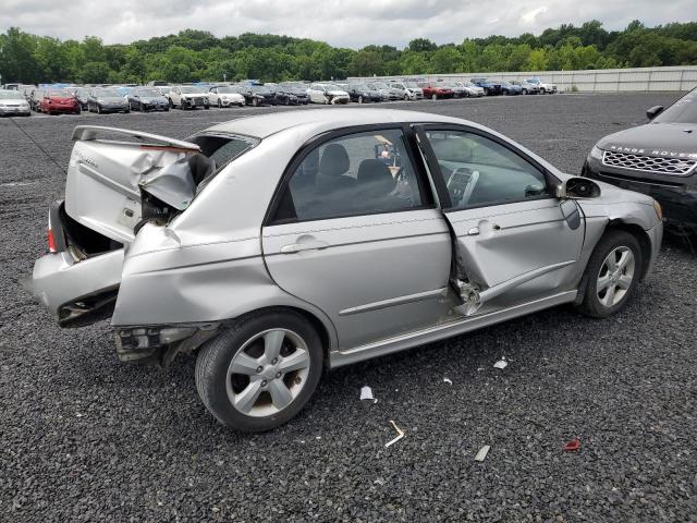 KNAFE121285019104 - 2008 KIA SPECTRA EX SILVER photo 3