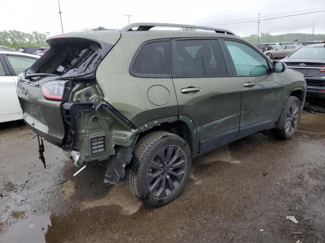 1C4PJMMX4MD225157 - 2021 JEEP CHEROKEE LATITUDE LUX GREEN photo 3