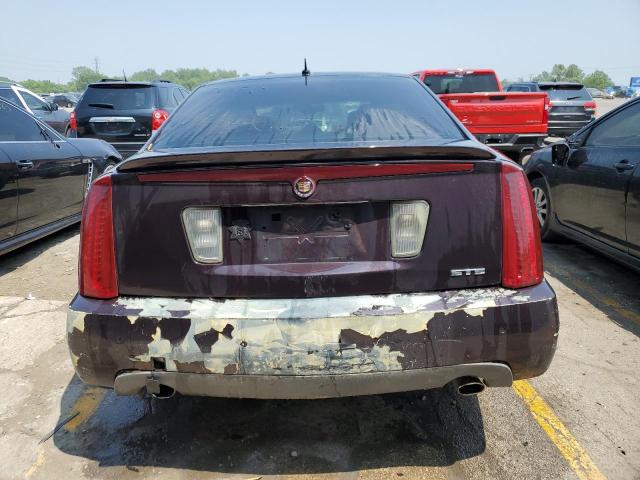 1G6DW677160145498 - 2006 CADILLAC STS PURPLE photo 6