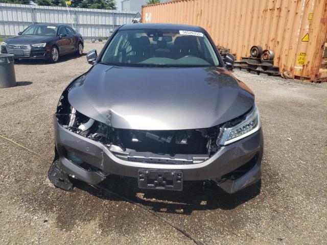 1HGCR3F91HA800503 - 2017 HONDA ACCORD TOURING GRAY photo 5