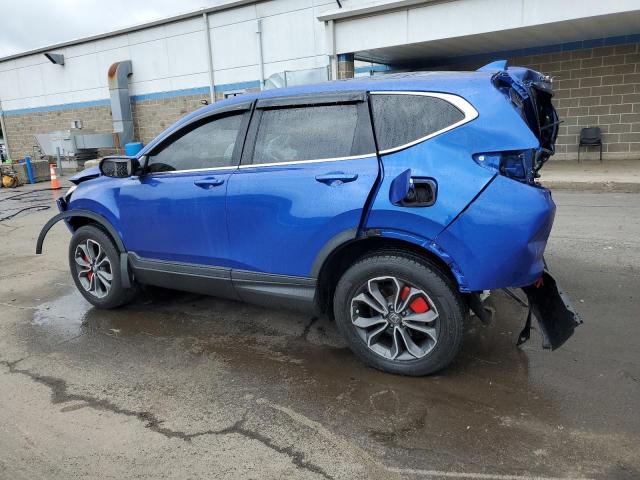 7FARW2H8XLE006958 - 2020 HONDA CR-V EXL BLUE photo 2