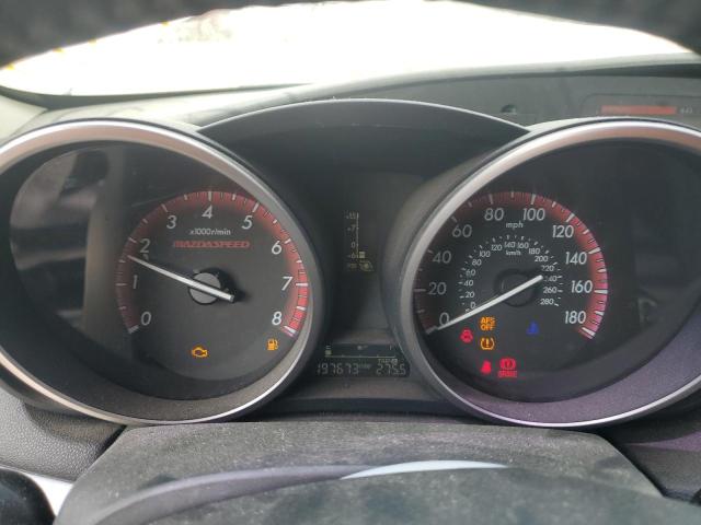JM1BL1L47C1504595 - 2012 MAZDA SPEED 3 GRAY photo 9