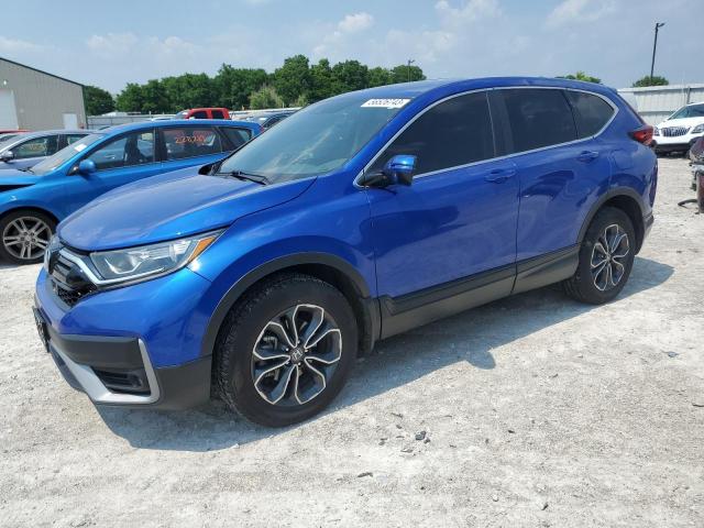 7FARW2H82LE020479 - 2020 HONDA CR-V EXL BLUE photo 1