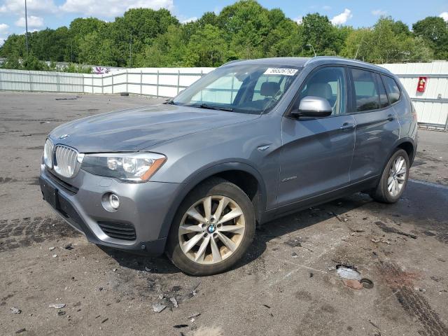 5UXWX9C57F0D53038 - 2015 BMW X3 XDRIVE28I GRAY photo 1