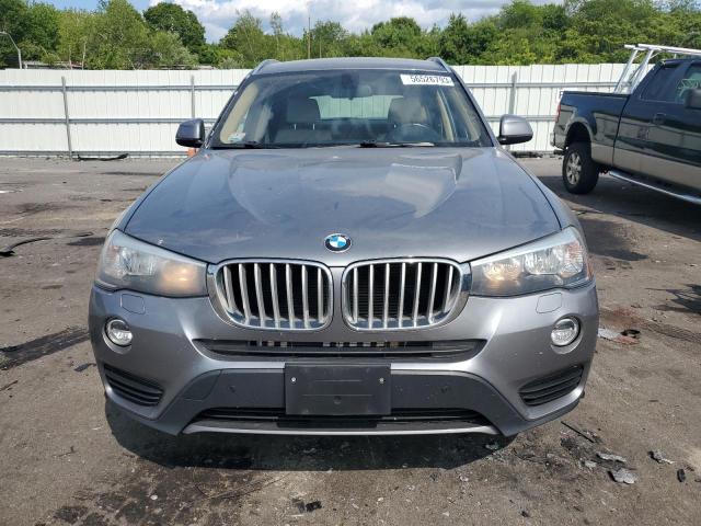 5UXWX9C57F0D53038 - 2015 BMW X3 XDRIVE28I GRAY photo 5