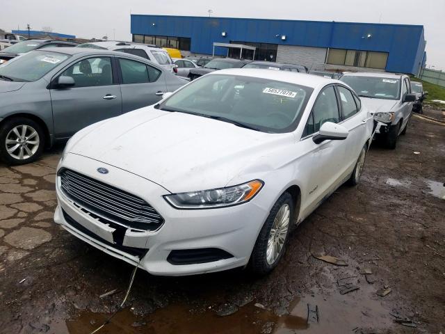 3FA6P0UUXER238437 - 2014 FORD FUSION S HYBRID  photo 2