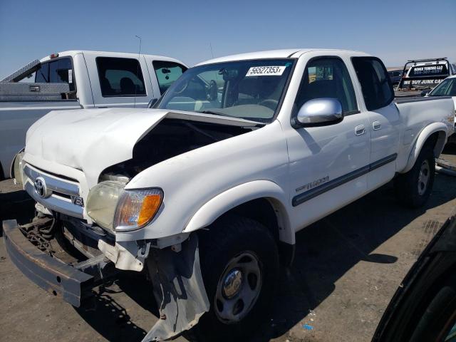 5TBRT34193S378010 - 2003 TOYOTA TUNDRA ACCESS CAB SR5 WHITE photo 1