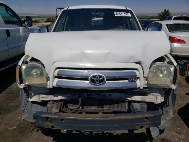 5TBRT34193S378010 - 2003 TOYOTA TUNDRA ACCESS CAB SR5 WHITE photo 5