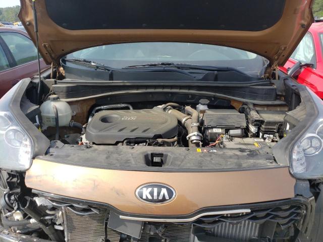 KNDPRCA61J7450175 - 2018 KIA SPORTAGE SX BROWN photo 12