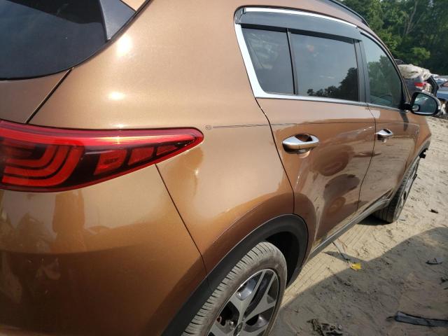 KNDPRCA61J7450175 - 2018 KIA SPORTAGE SX BROWN photo 3