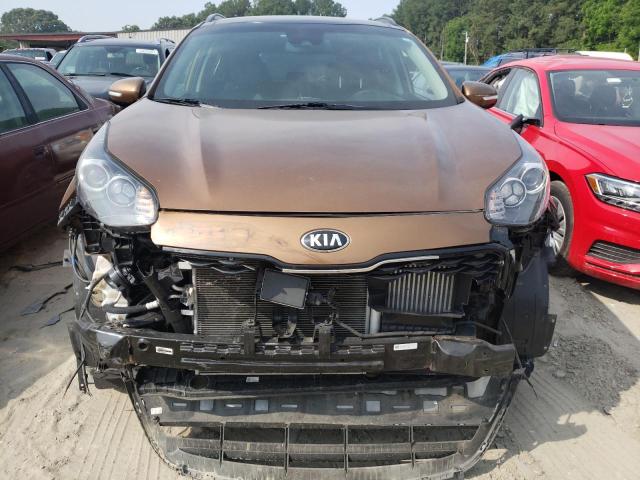 KNDPRCA61J7450175 - 2018 KIA SPORTAGE SX BROWN photo 5